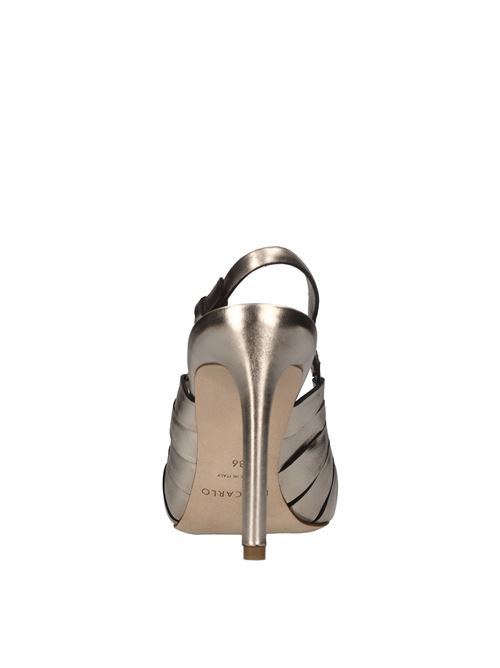 Décolleté slingback in pelle DEL CARLO | 11509 MIRRORPIRITE